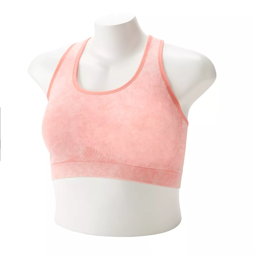 Plus Size Tek GearĀ® Seamless Low-Impact Sports Bra - Image 22