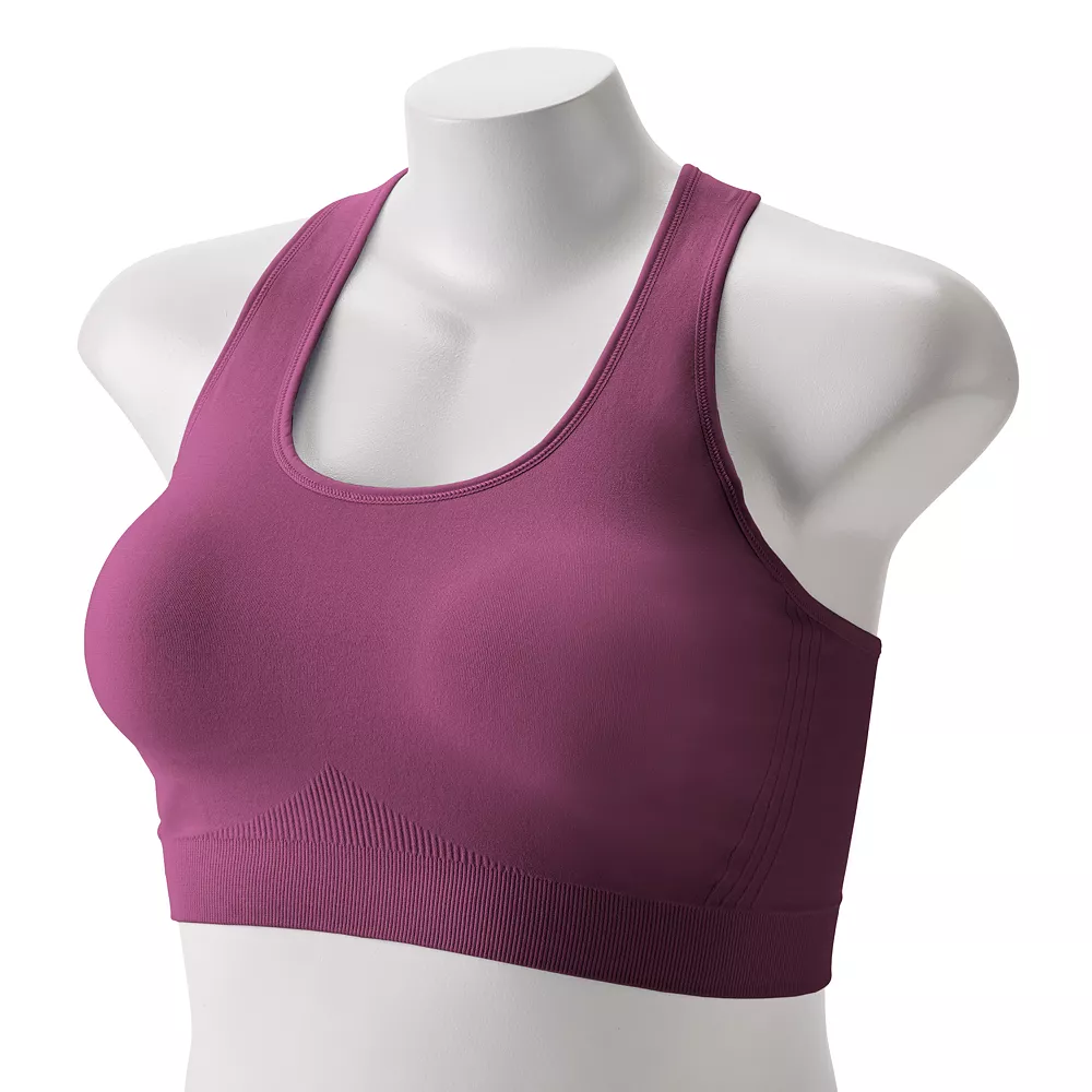 Plus Size Tek GearĀ® Seamless Low-Impact Sports Bra - Image 13