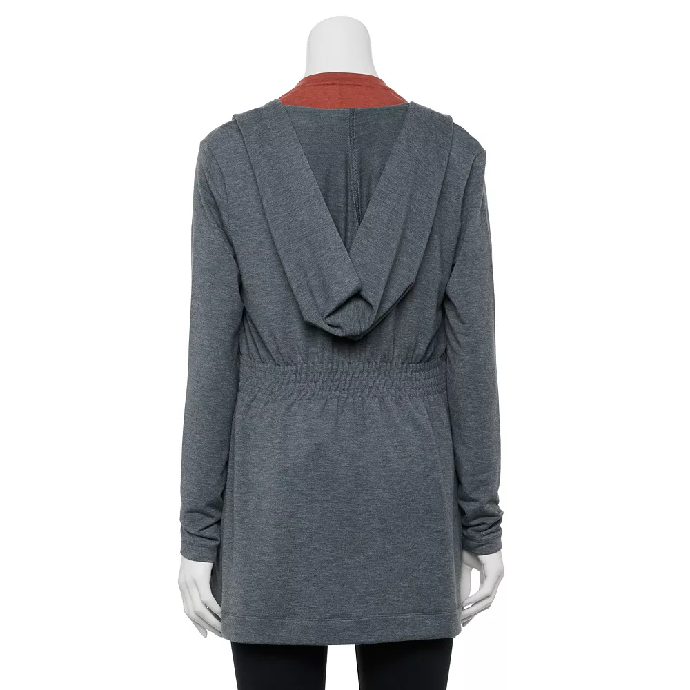 Women's Tek GearĀ® French Terry Hooded Wrap - Image 4