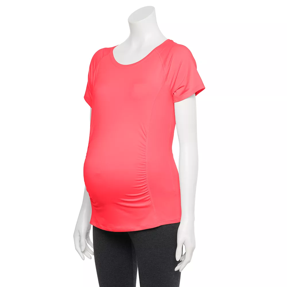 Maternity Tek GearĀ® Workout Tee - Image 3