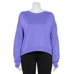 Plus Size Tek Gear® Crewneck Fleece Sweatshirt