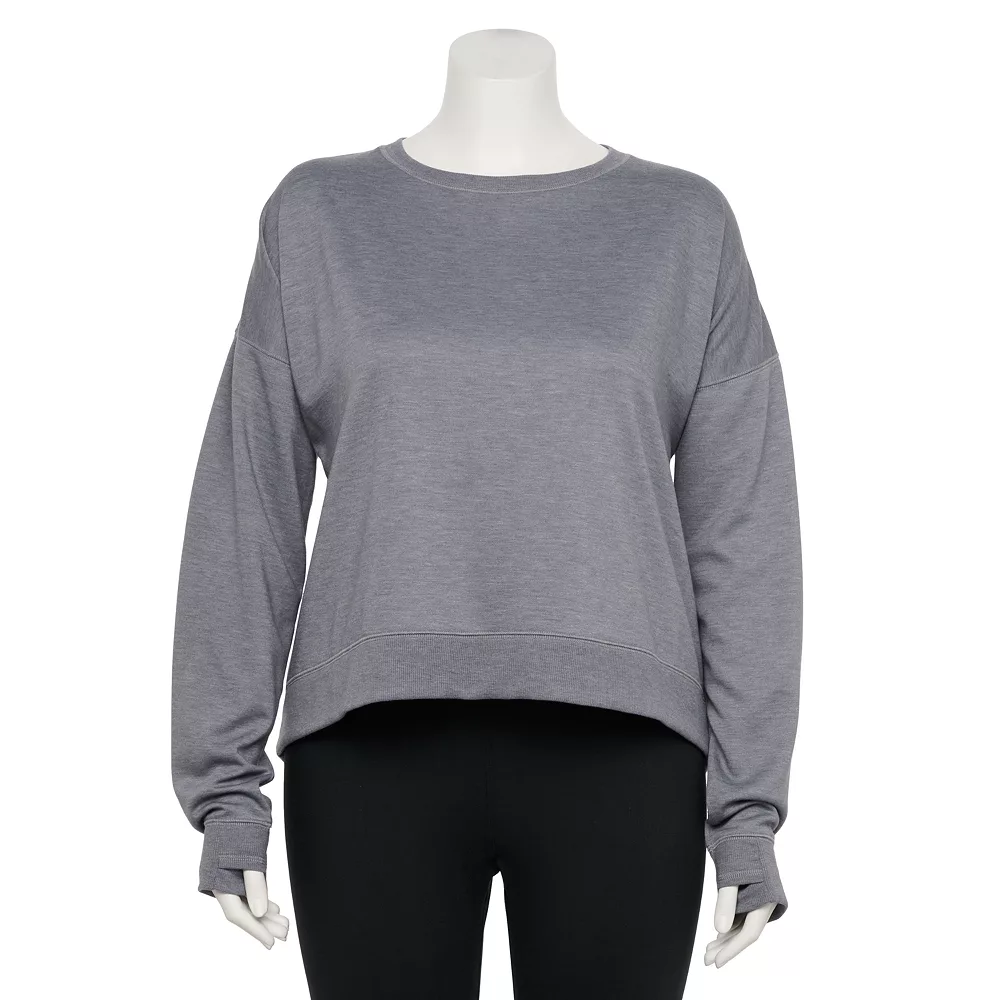 Plus Size Tek GearĀ® Crewneck Fleece Sweatshirt - Image 7