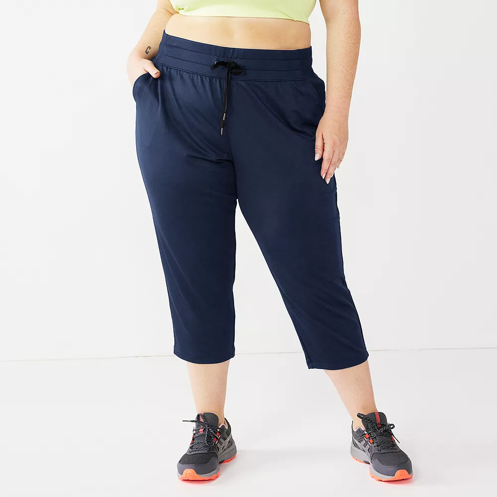 Plus Size Tek GearĀ® Weekend Straight-Leg Capris - Image 2