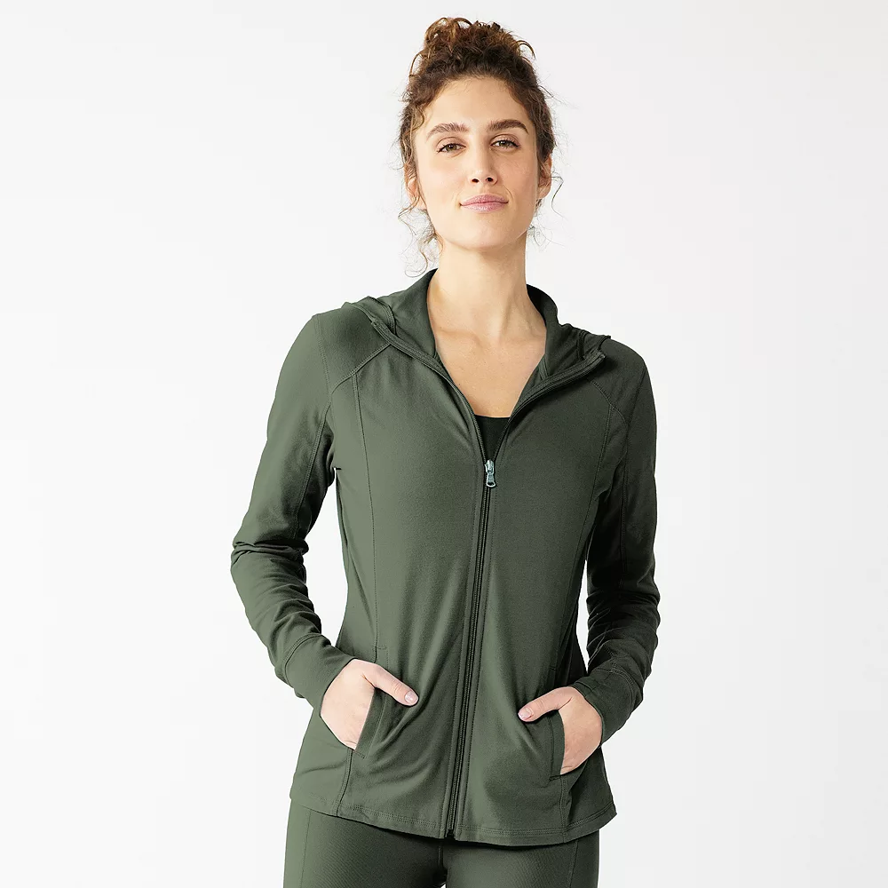 Women's Tek GearĀ® Essential Hooded Jacket - Image 6