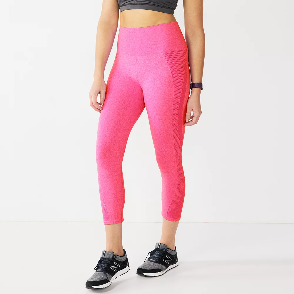 Women's Tek GearĀ® Seamless Capri Leggings - Image 5