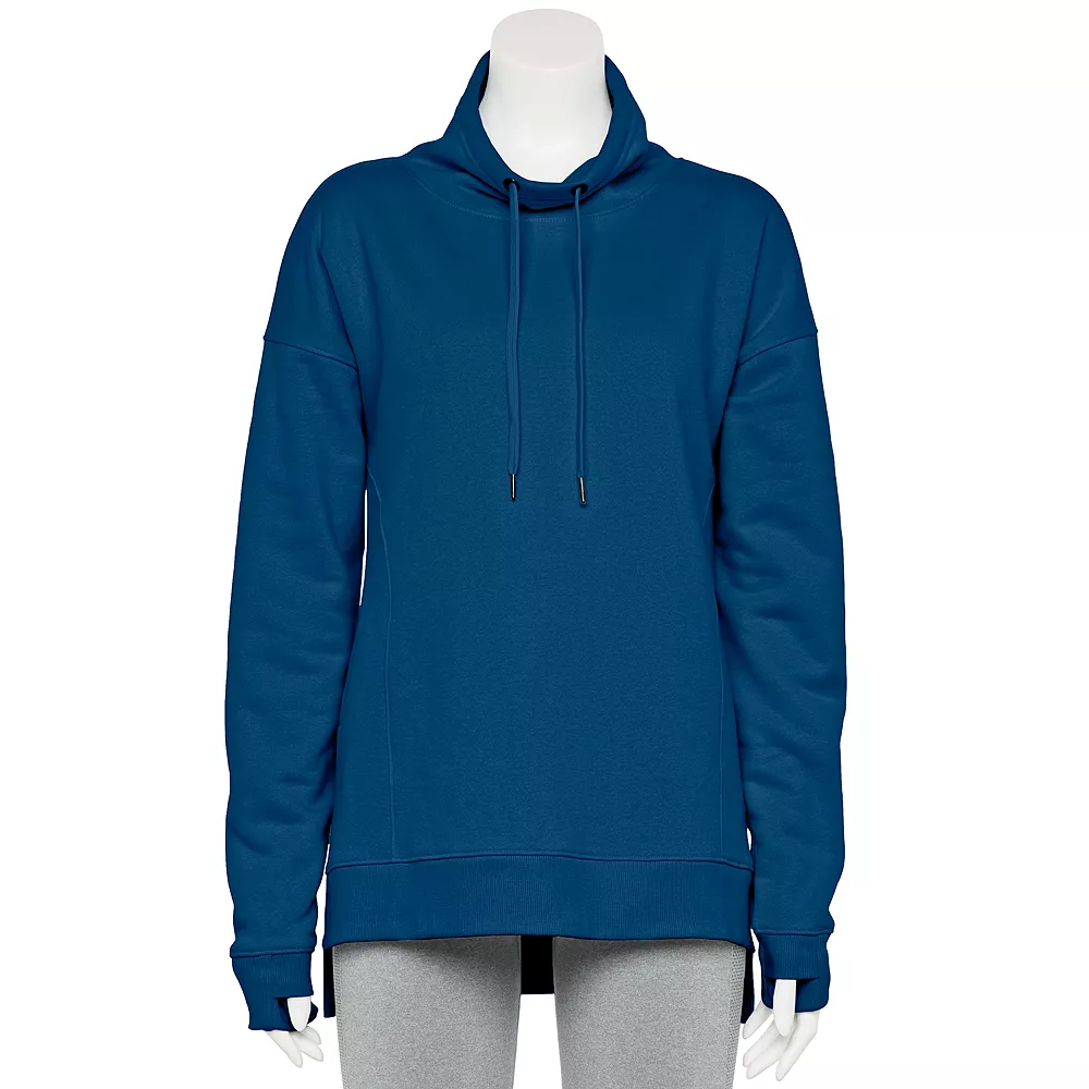 Petite Tek GearĀ® Ultrasoft Fleece Cowlneck Tunic - Image 4