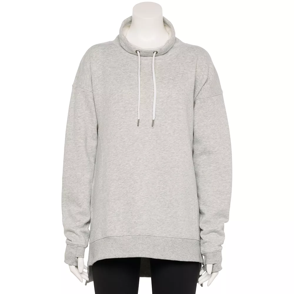 Petite Tek GearĀ® Ultrasoft Fleece Cowlneck Tunic