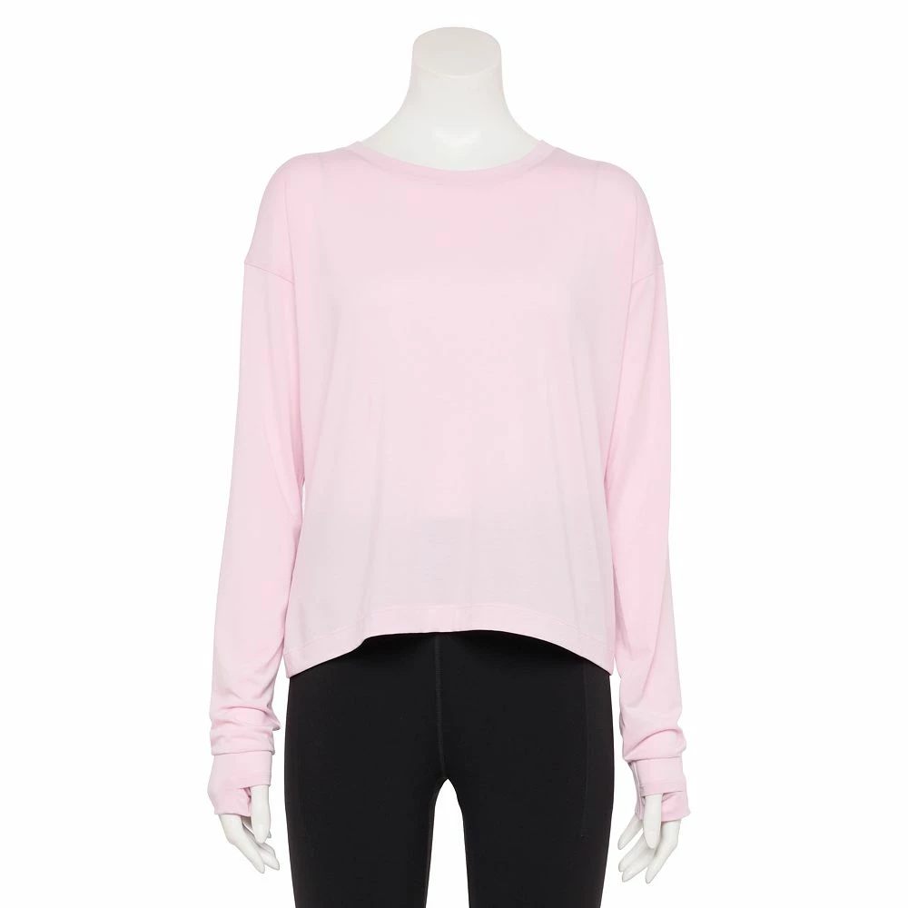 Women's Tek GearĀ® Crewneck Long Sleeve Tee - Image 9