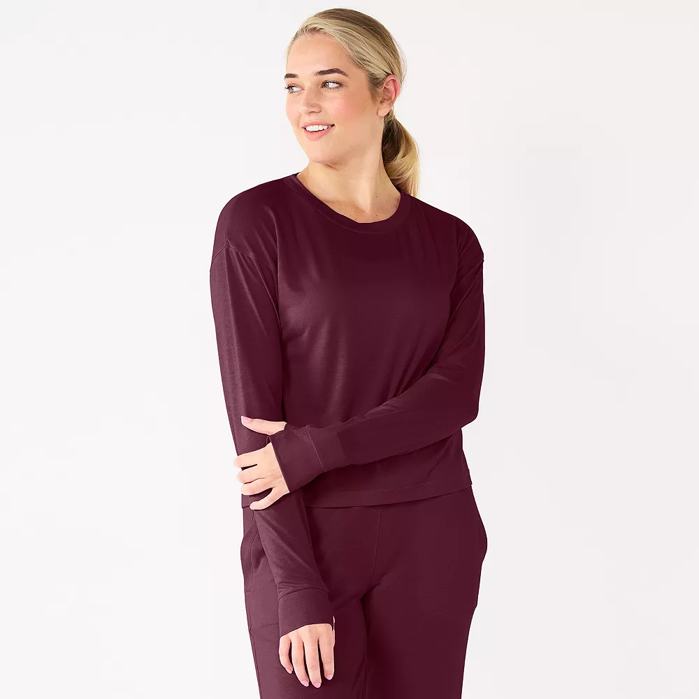 Women's Tek GearĀ® Crewneck Long Sleeve Tee - Image 7