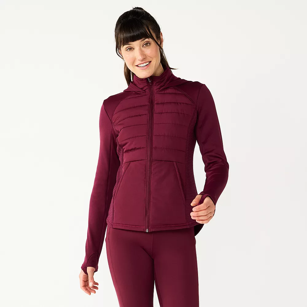 Women's Tek GearĀ® Hooded Mixed-Media Jacket - Image 8