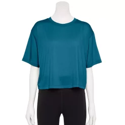 Women's Tek Gear® Crop Easy Tee