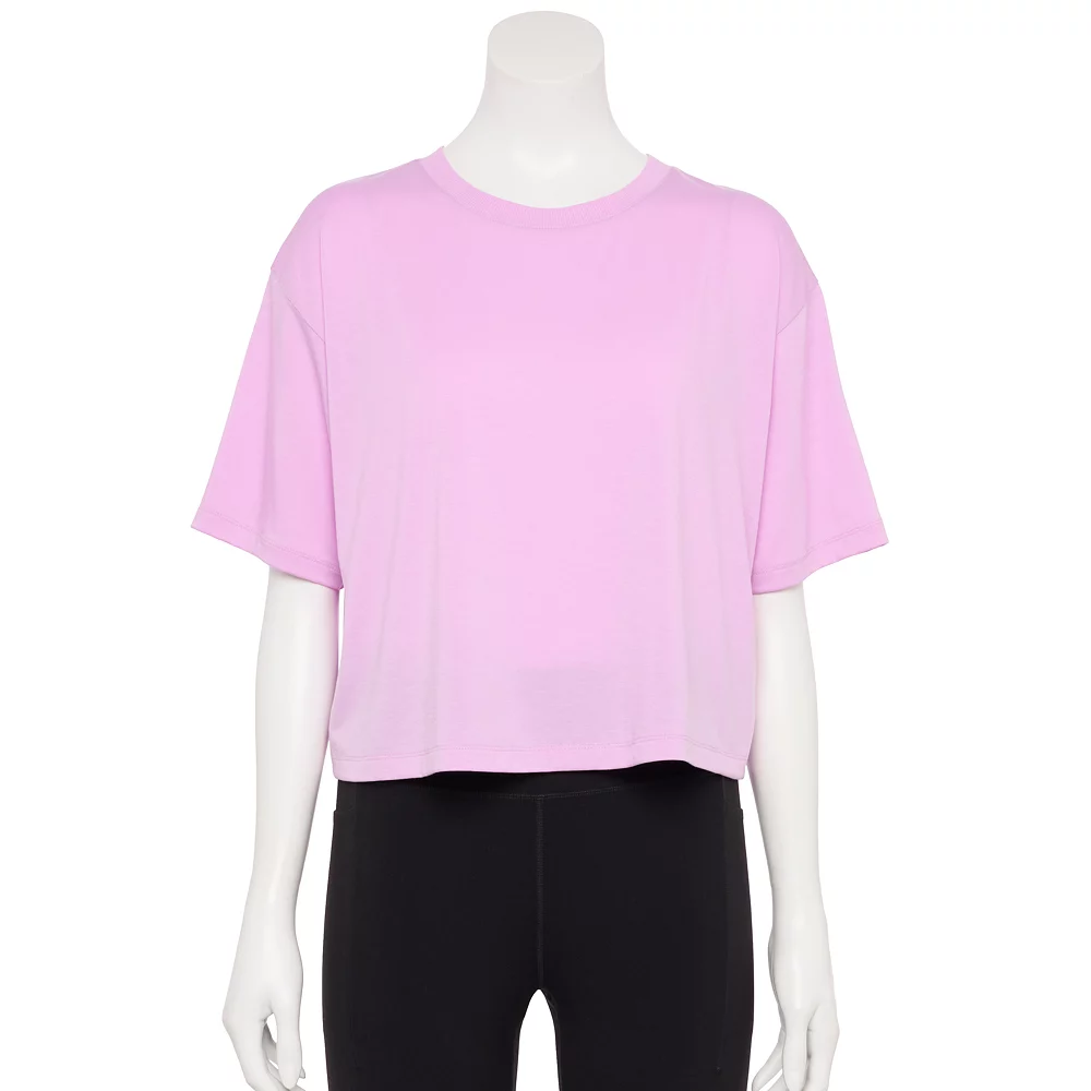 Women's Tek GearĀ® Crop Easy Tee - Image 4