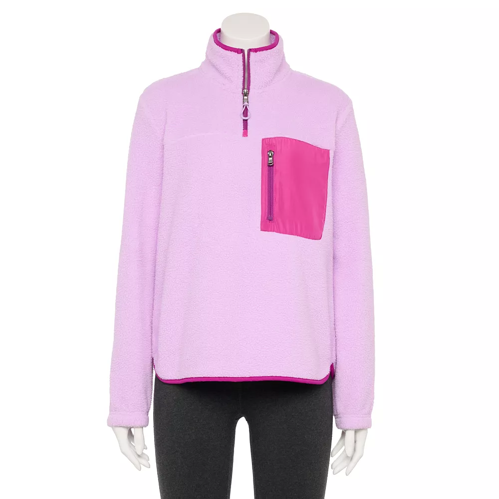 Women's Tek GearĀ® Quarter-Zip Sherpa Pullover