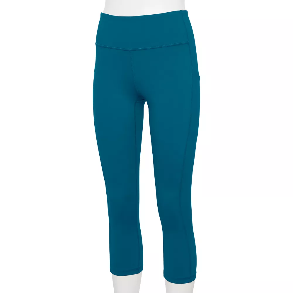 Women's Tek GearĀ® Ultrastretch Pocket High-Waisted Capri Leggings - Image 9