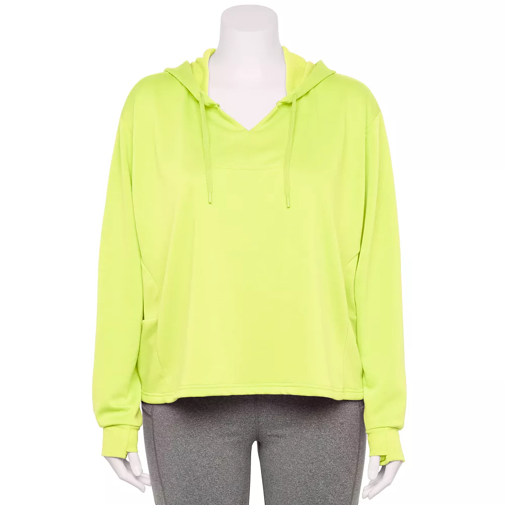 Plus Size Tek GearĀ® Stretch Fleece Hoodie