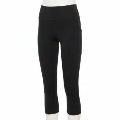 Petite Tek Gear® Ultrastretch Pocket High-Waisted Capri Leggings
